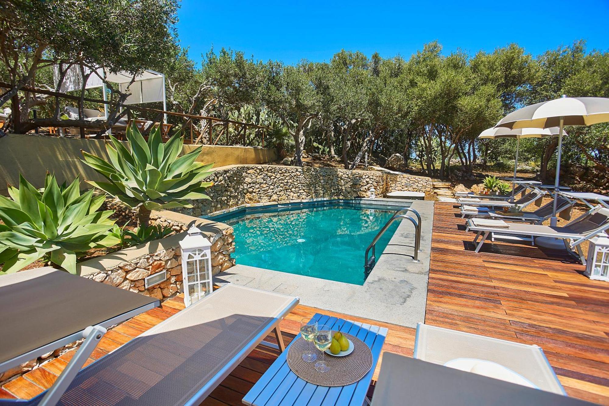 Villa Lo Zingaro - Scopello-Villas Скопелло Экстерьер фото