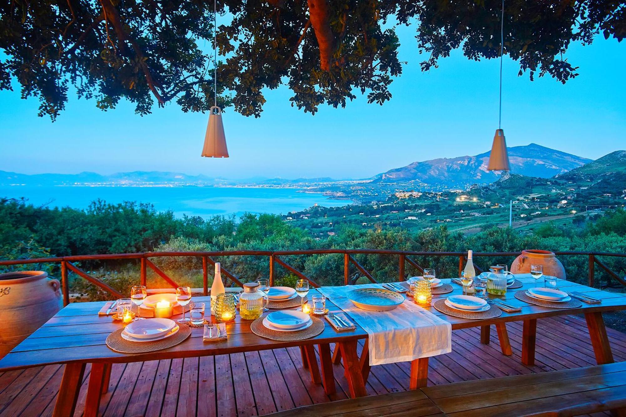 Villa Lo Zingaro - Scopello-Villas Скопелло Экстерьер фото