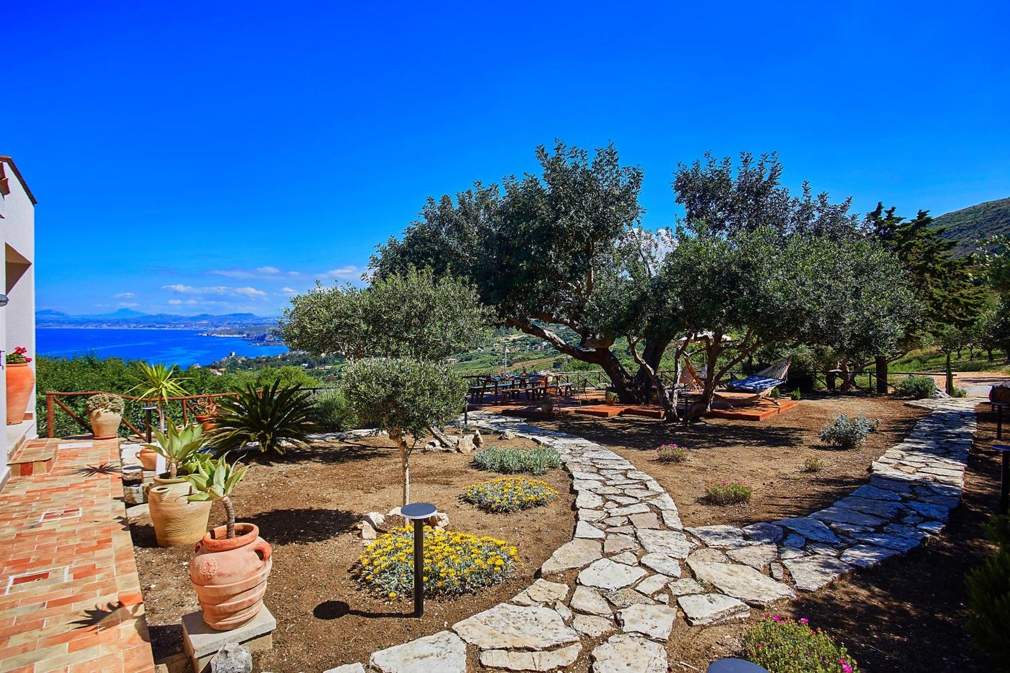 Villa Lo Zingaro - Scopello-Villas Скопелло Экстерьер фото