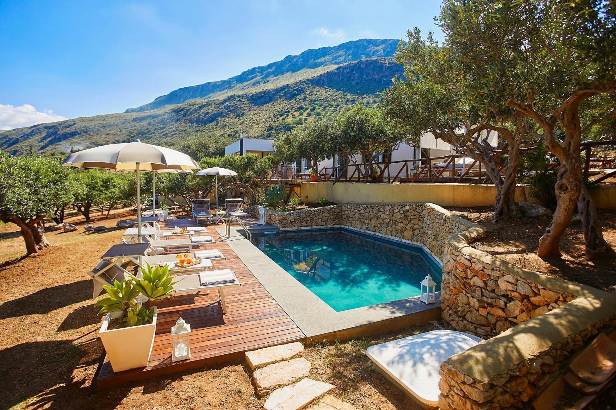 Villa Lo Zingaro - Scopello-Villas Скопелло Экстерьер фото