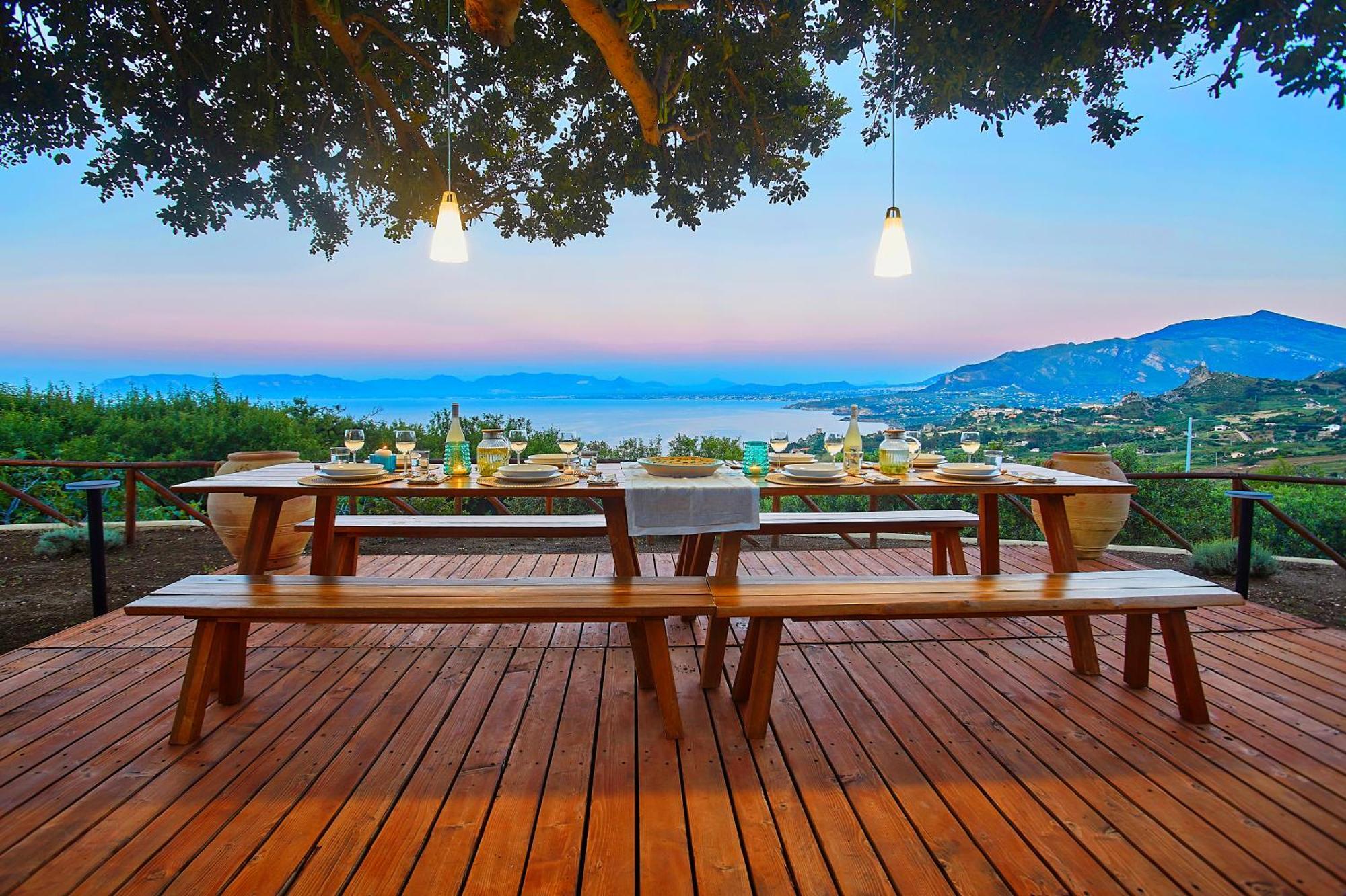 Villa Lo Zingaro - Scopello-Villas Скопелло Экстерьер фото