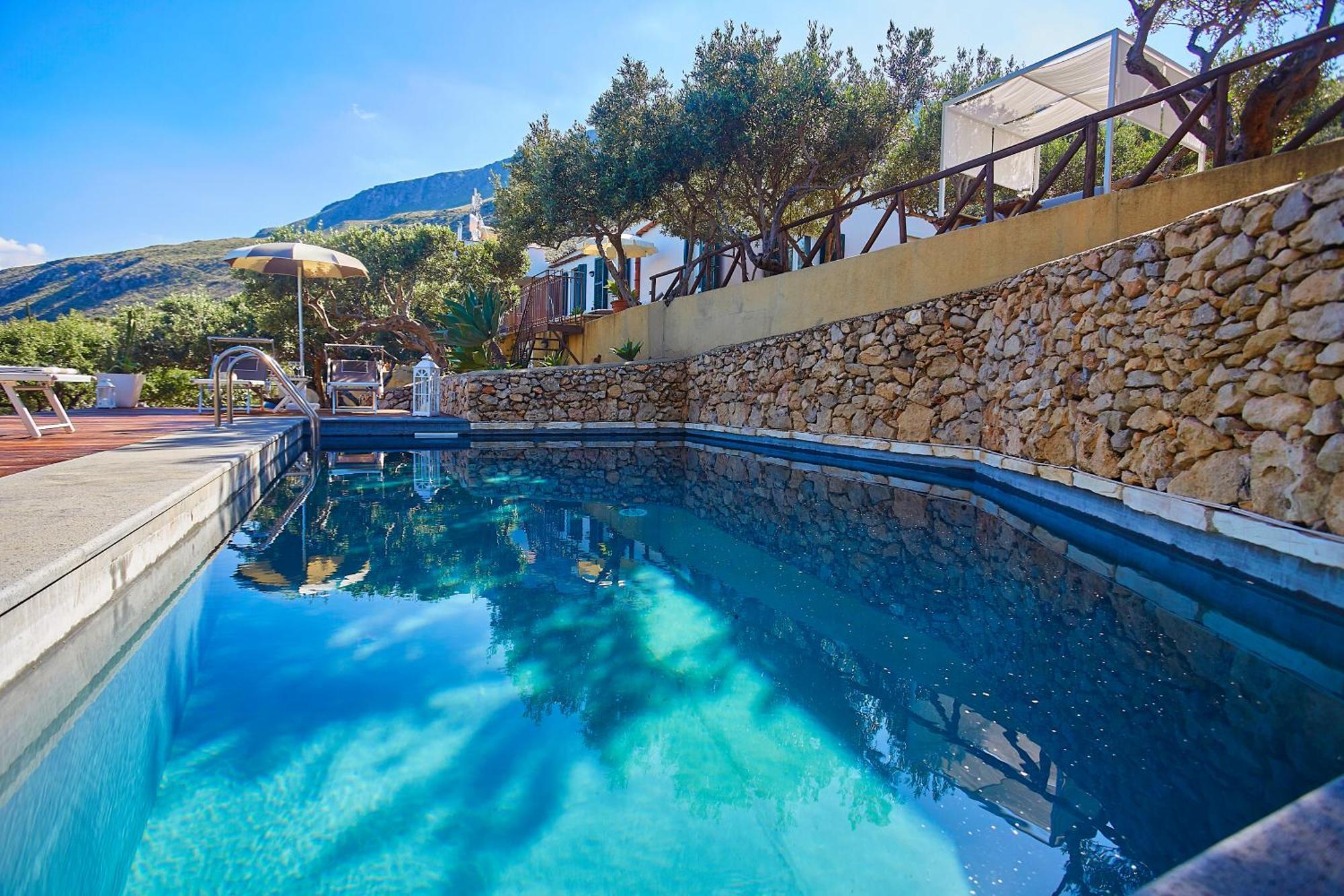 Villa Lo Zingaro - Scopello-Villas Скопелло Экстерьер фото