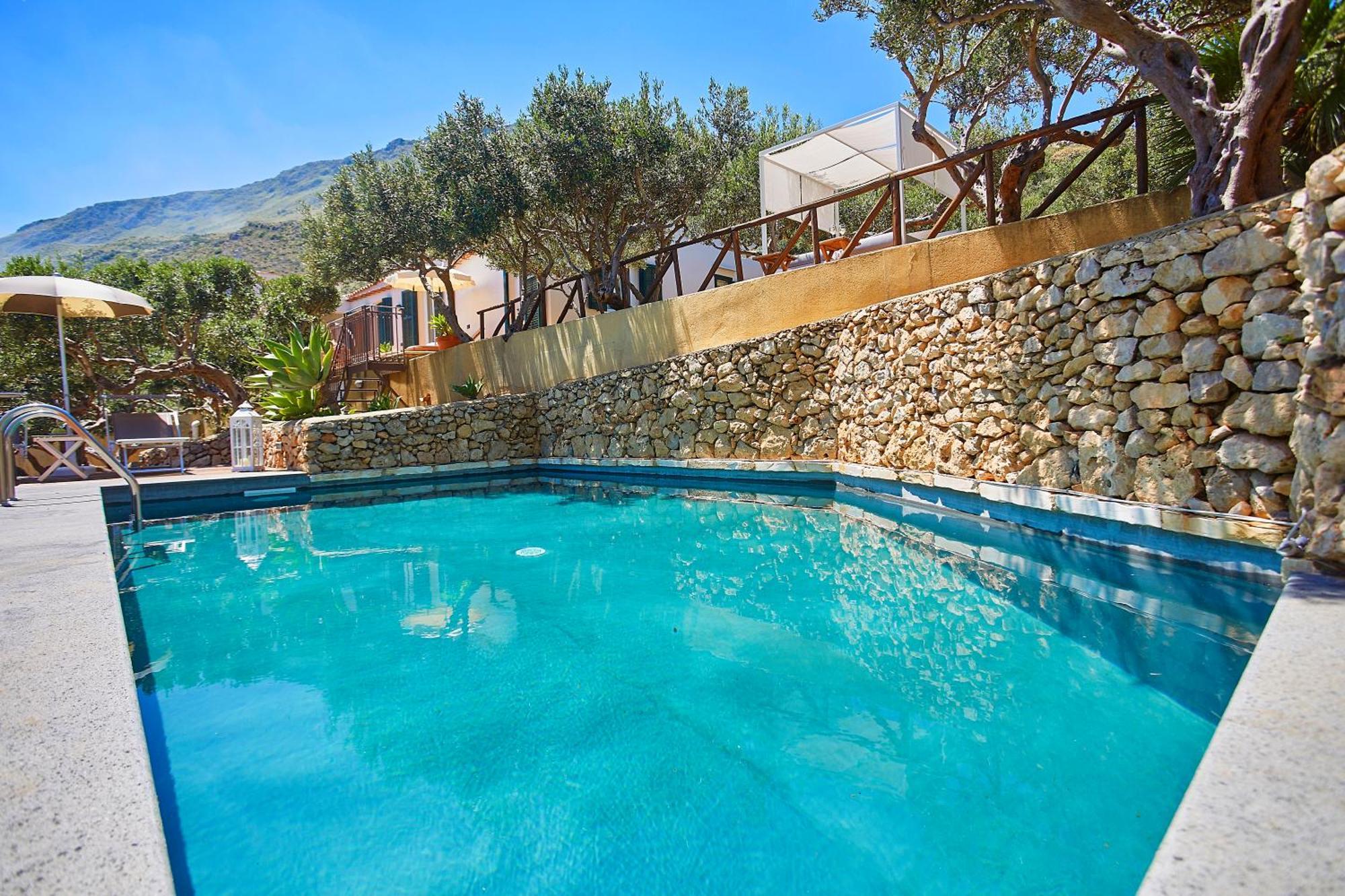 Villa Lo Zingaro - Scopello-Villas Скопелло Экстерьер фото