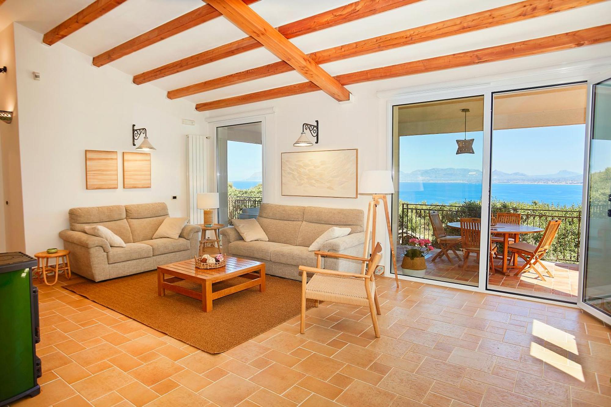 Villa Lo Zingaro - Scopello-Villas Скопелло Экстерьер фото
