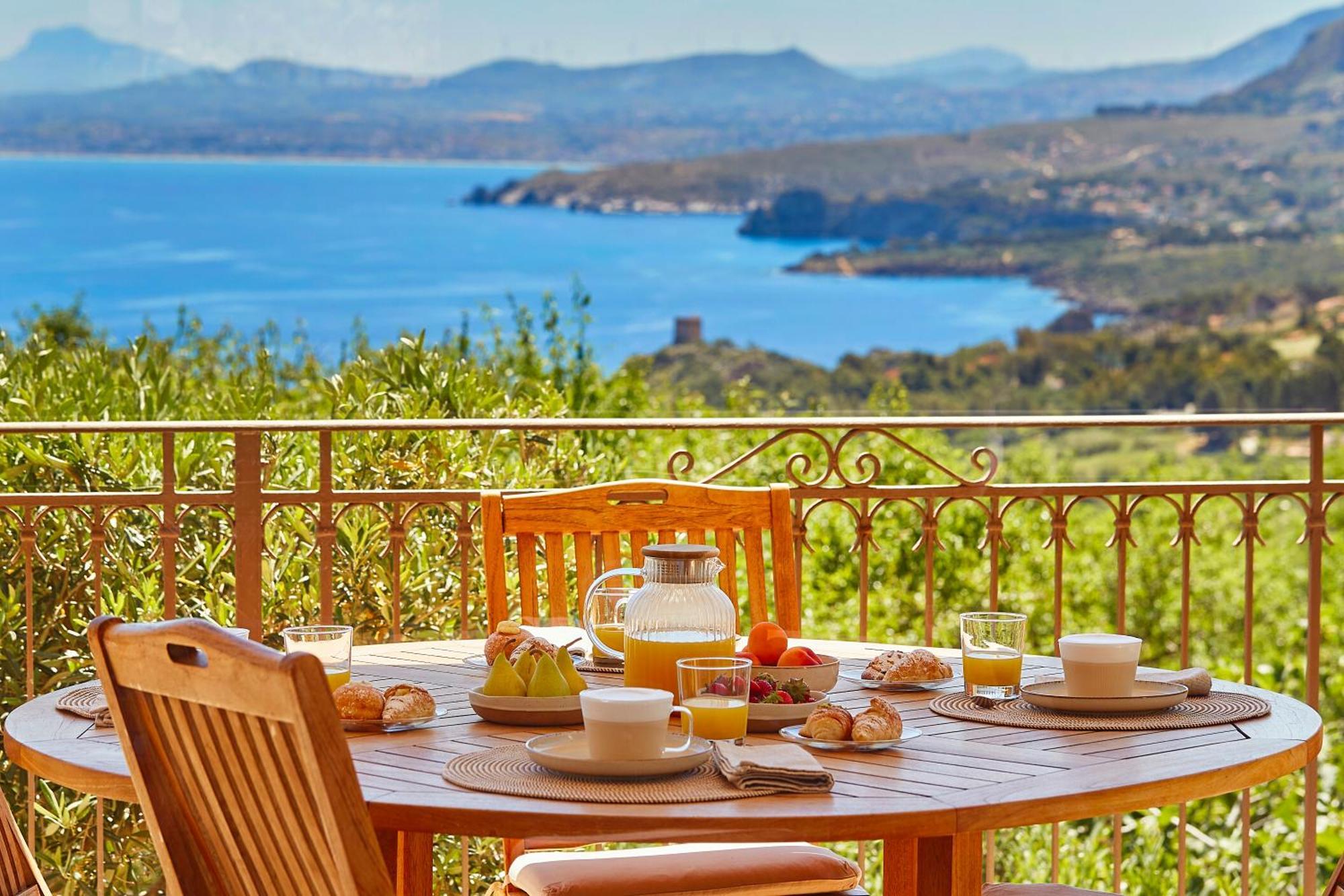 Villa Lo Zingaro - Scopello-Villas Скопелло Экстерьер фото